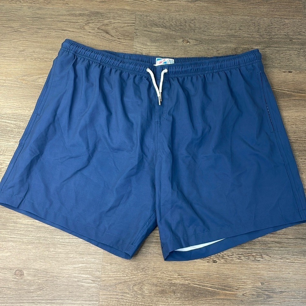 Bermies -Mens Blue Swim Trunks, size XXL